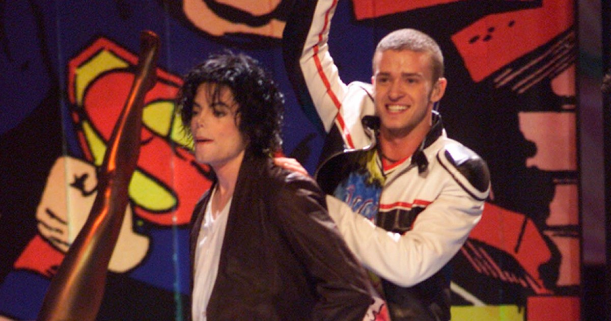 Michael Jackson y Justin Timberlake