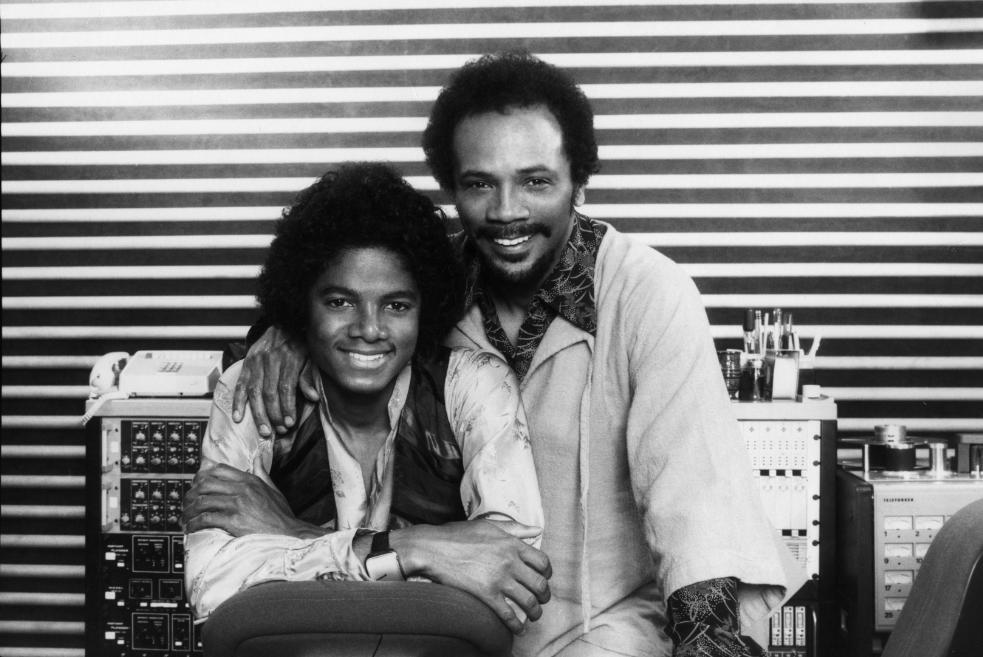 Quincy Jones y Michael Jackson