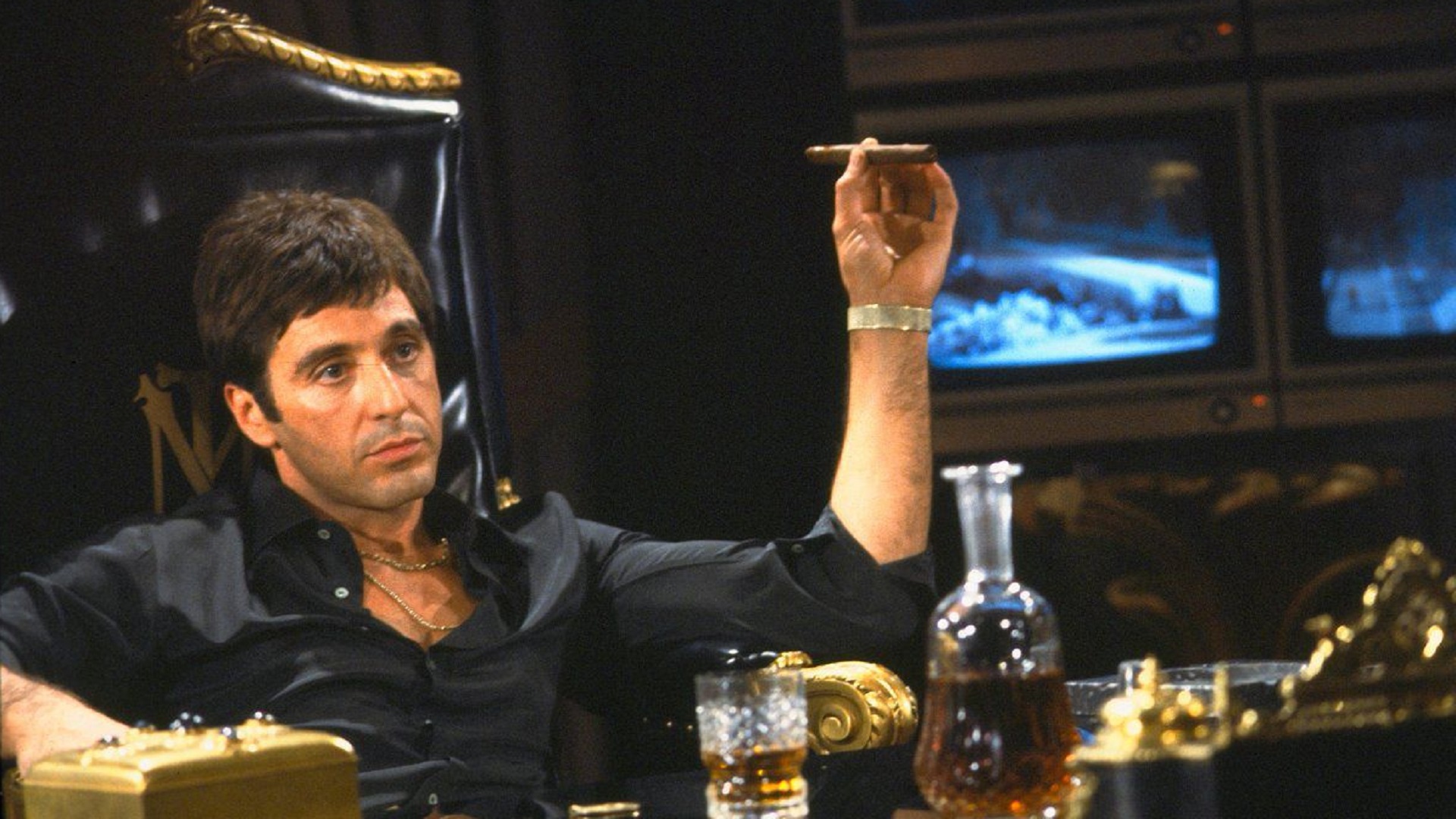 Scarface regresa, "Say hello to my little friend"