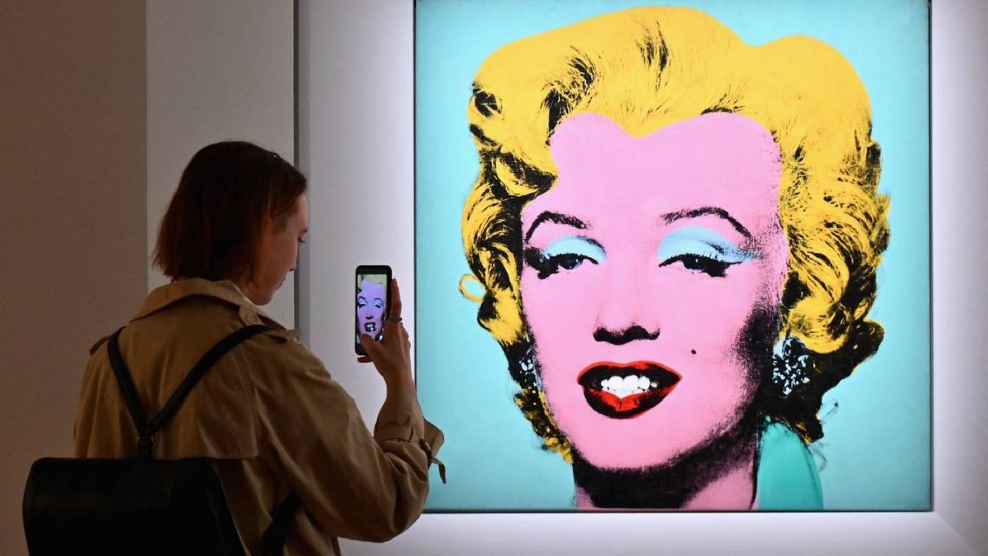 Retrato de Marilyn Monroe pintado por Warhol rompe récord Retrato de Marilyn Monroe pintado por Warhol rompe récord