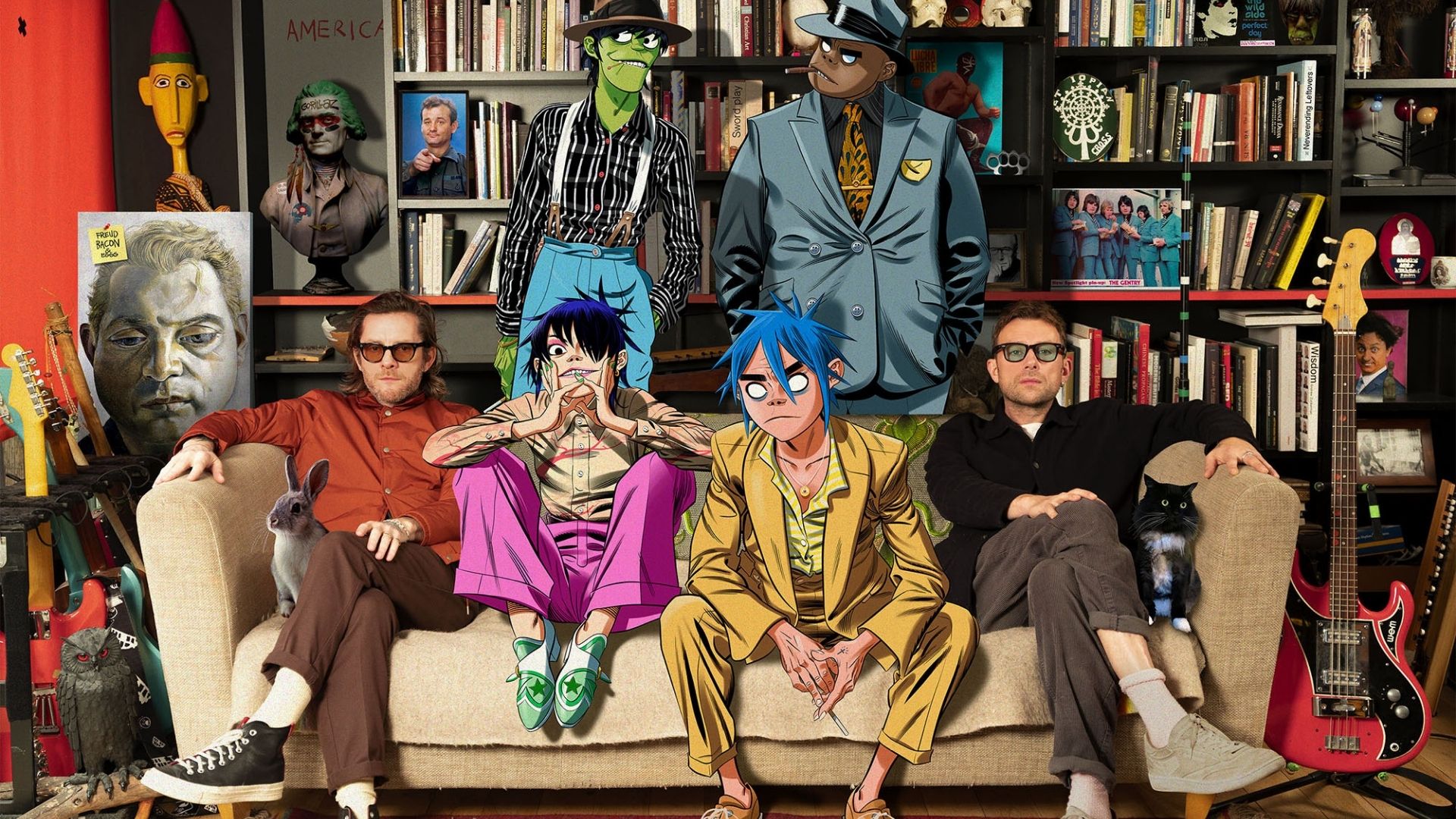 Gorillaz tendrá su propia película animada en Netflix Gorillaz tendrá su propia película animada en Netflix