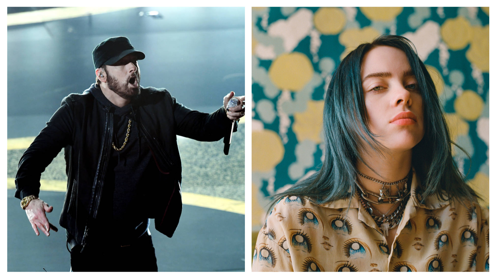 Billie Eilish y Eminem son los artistas más oídos en streaming en lo que va de 2020