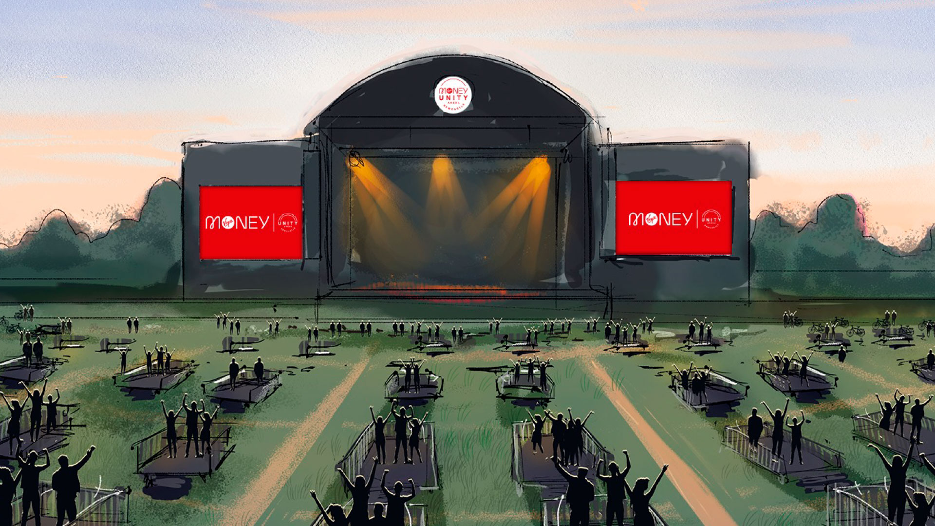 El primer venue para eventos musicales adaptado con distanciamiento social abrirá en el Reino Unido El primer venue para eventos musicales adaptado con distanciamiento social abrirá en el Reino Unido