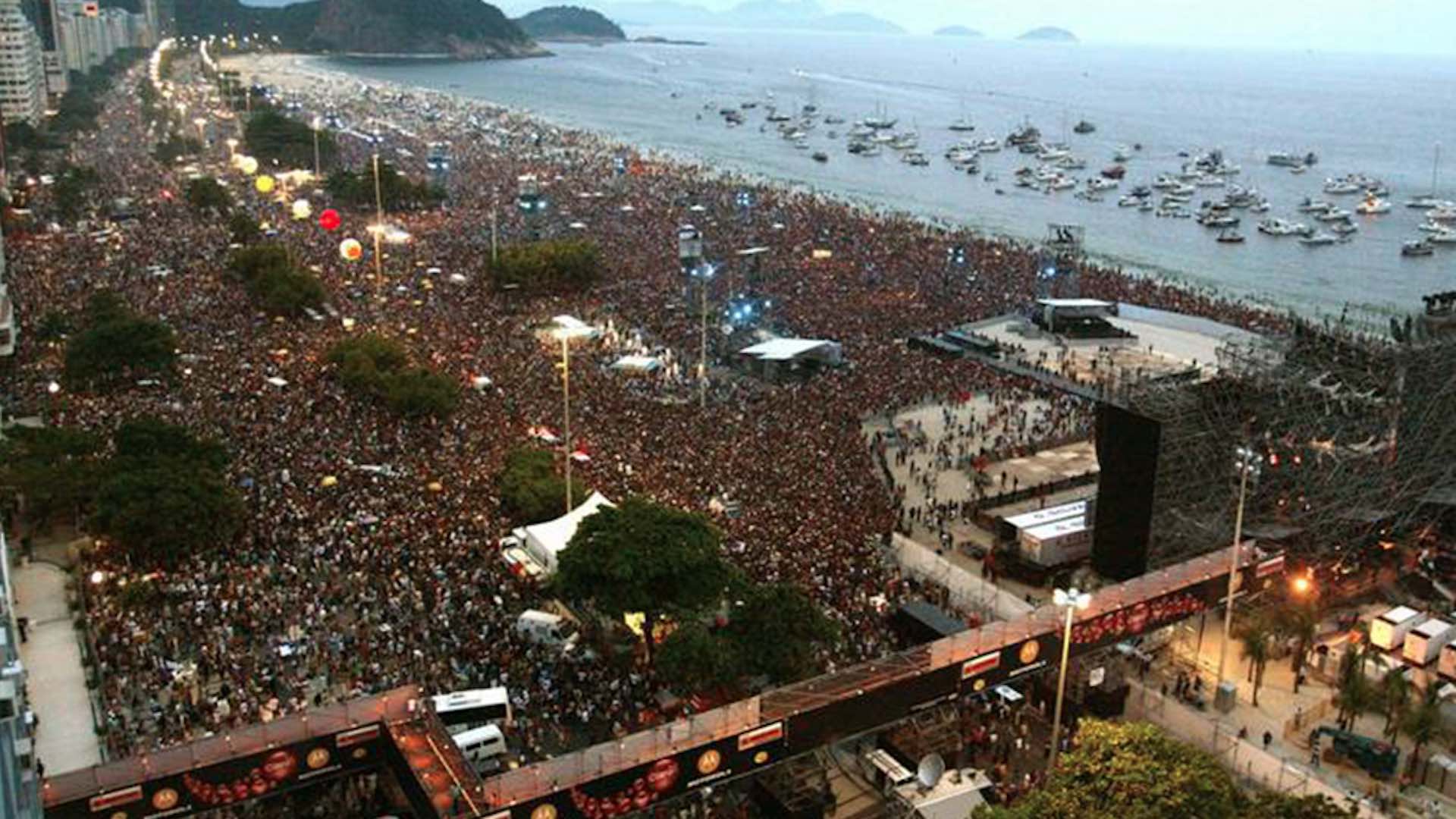 The Rolling Stones publicará colección en vivo de su concierto en Copacabana