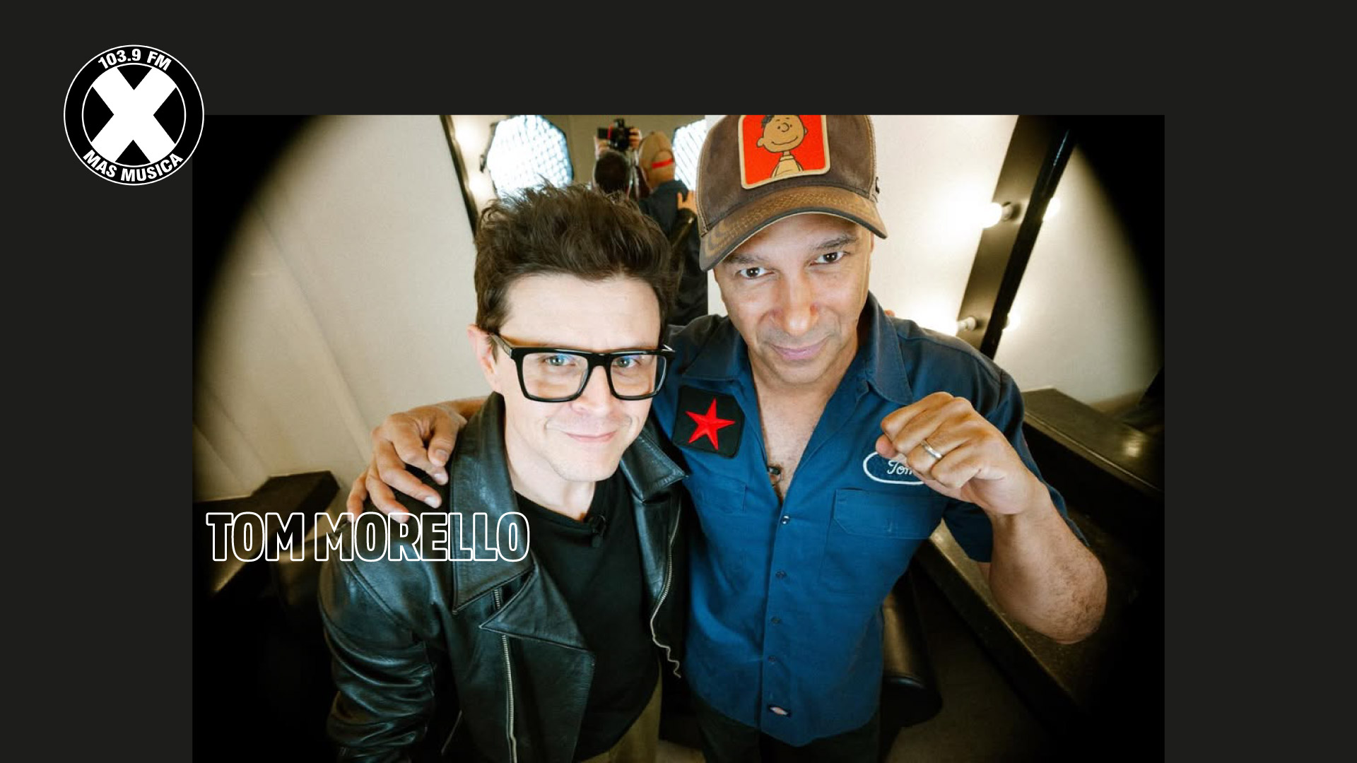 Tom Morello y Djo entrevistados por Alejandro Marín