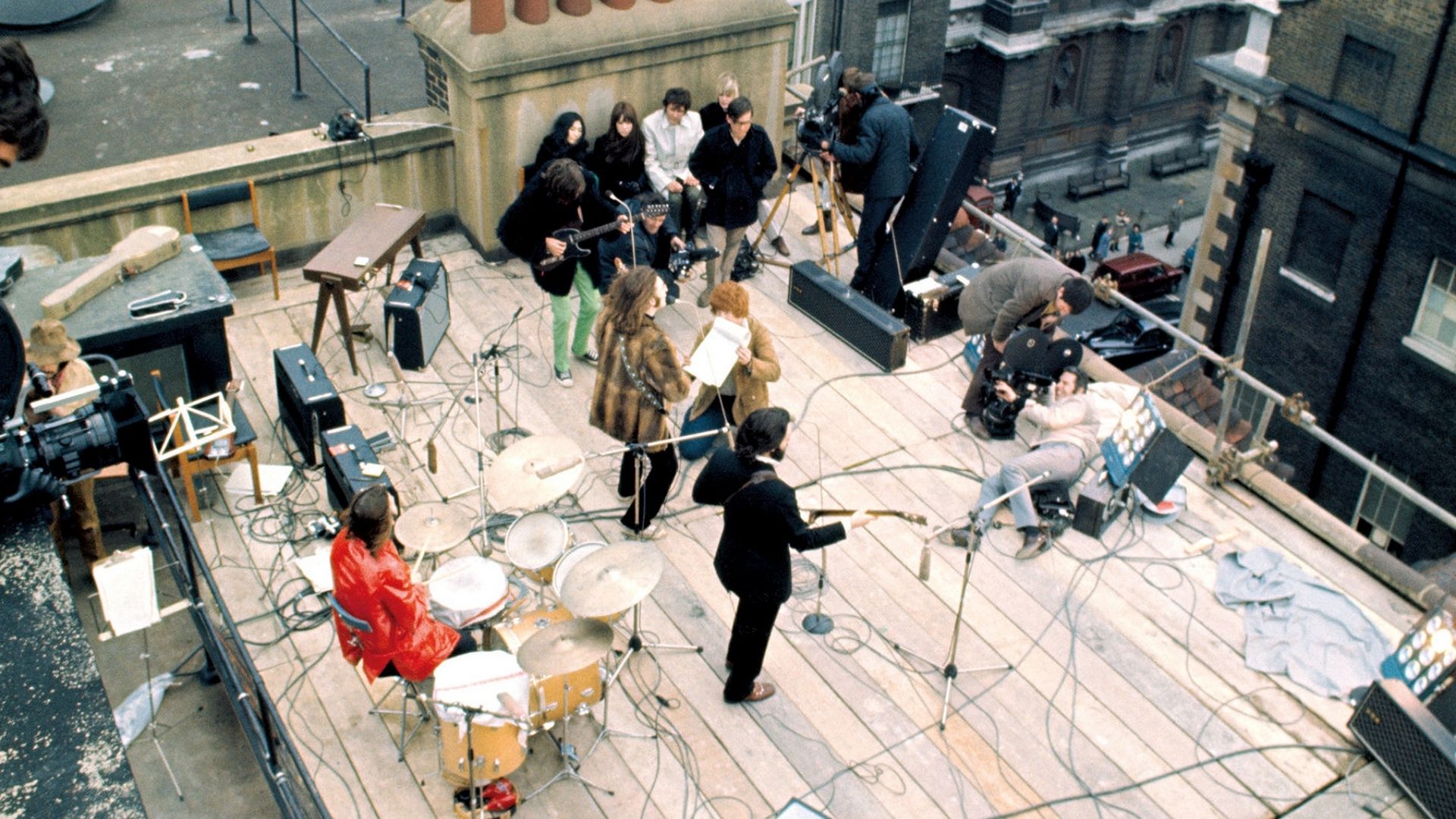 The Beatles’ ‘Get Back’ Rooftop Performance debuta en streaming a nivel mundial