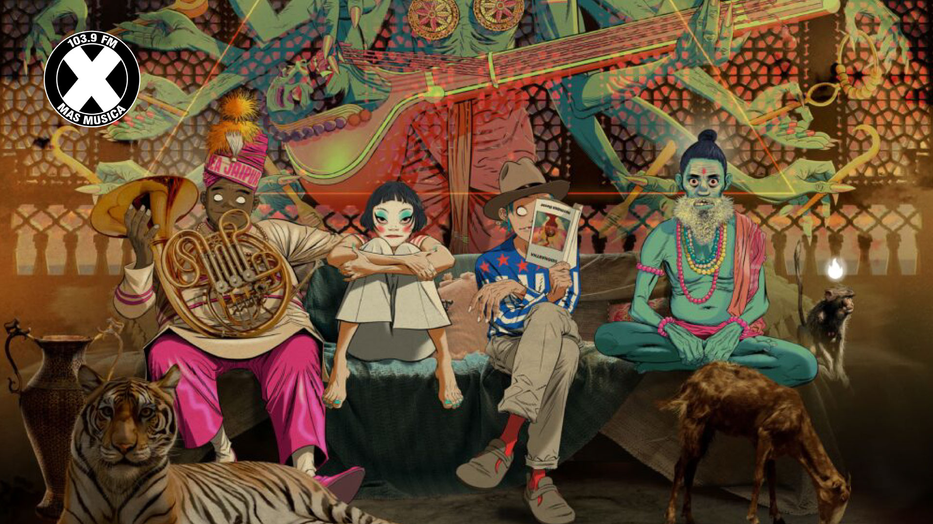 Gorillaz presenta The Mountain: nuevo álbum con Sparks, Bizarrap, Trueno y más invitados