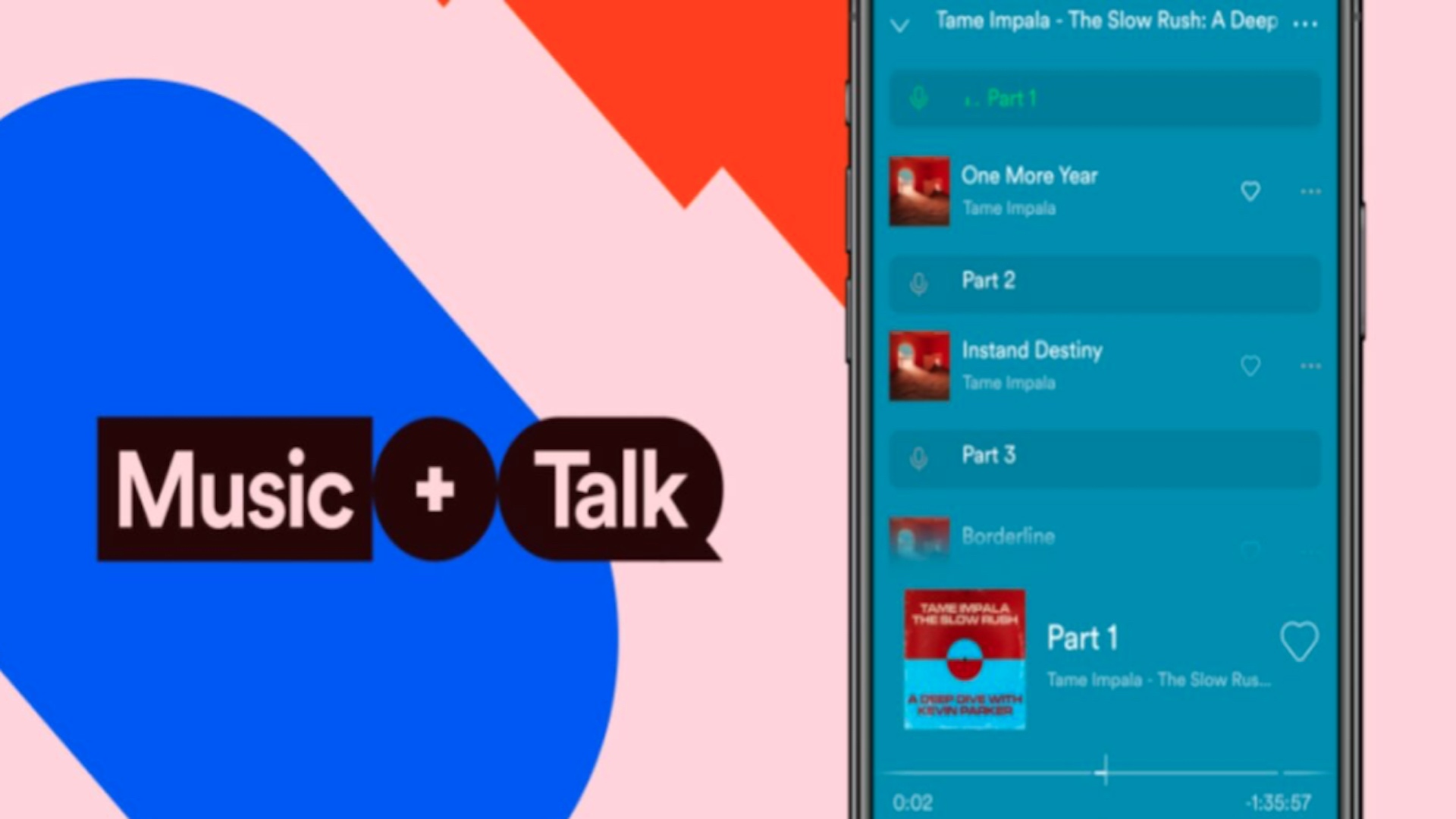 Spotify lanza 'Music + Talk', que reúne música y contenido hablado Spotify lanza 'Music + Talk', que reúne música y contenido hablado