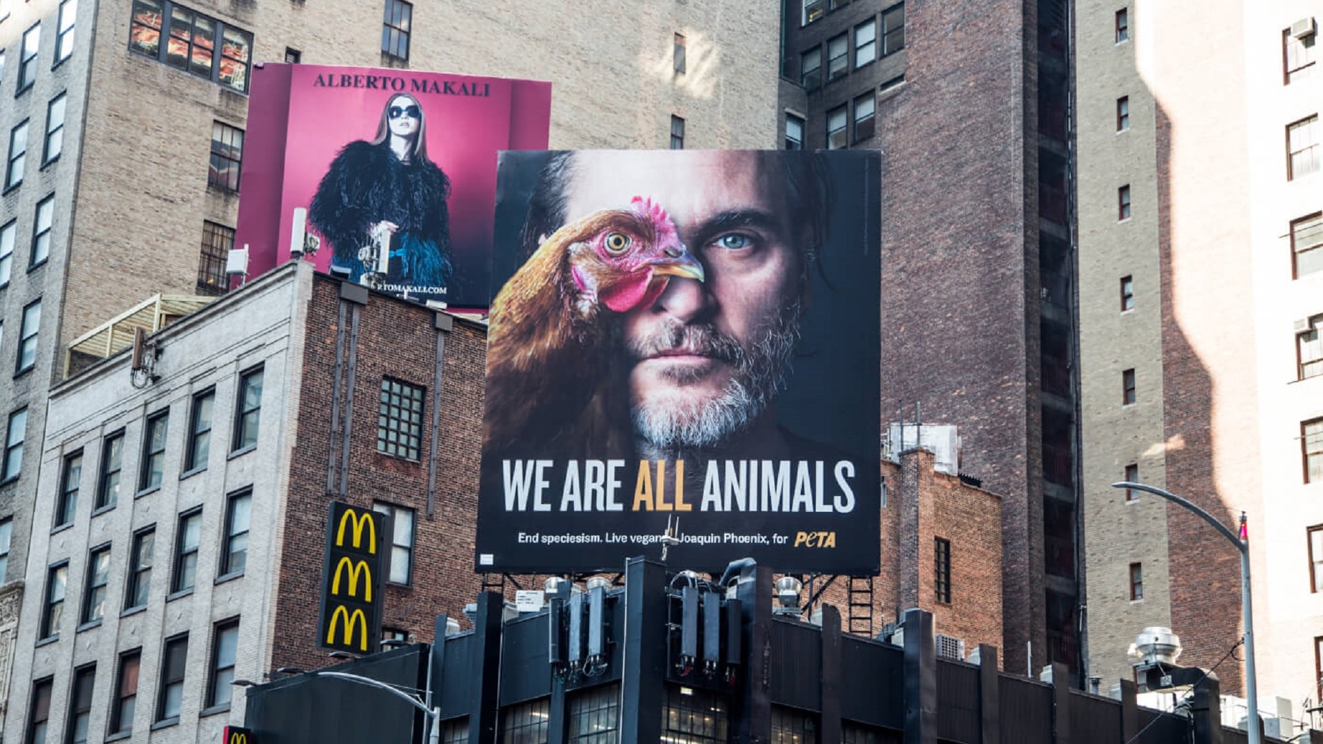 Joaquin Phoenix se une a campaña de PETA para promover el veganismo Joaquin Phoenix se une a campaña de PETA para promover el veganismo