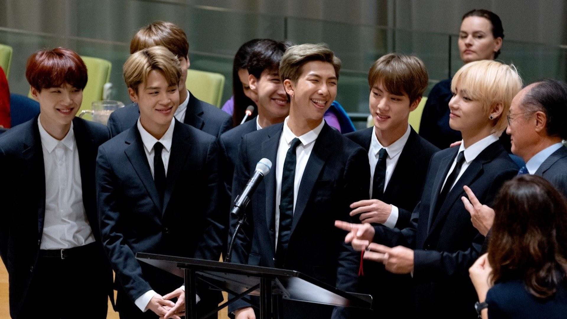 BTS se presentó en la Asamblea General de las Naciones Unidas