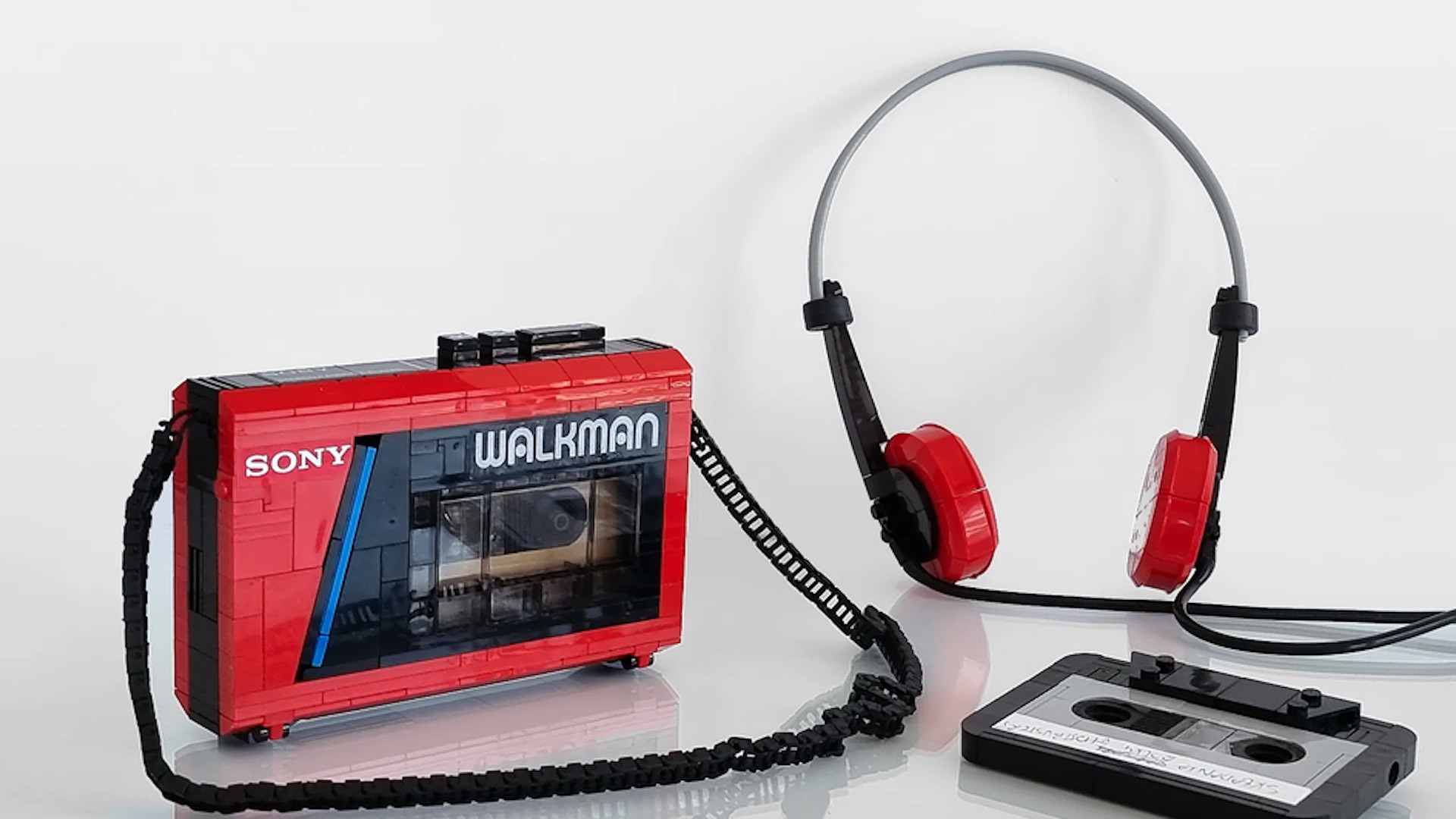 Justo en la nostalgia: Así se ve el Sony Walkman x Lego