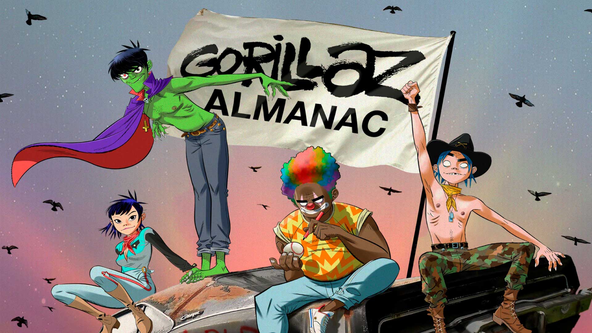 Gorillaz lanzará un libro con lo mejor de su historia visual