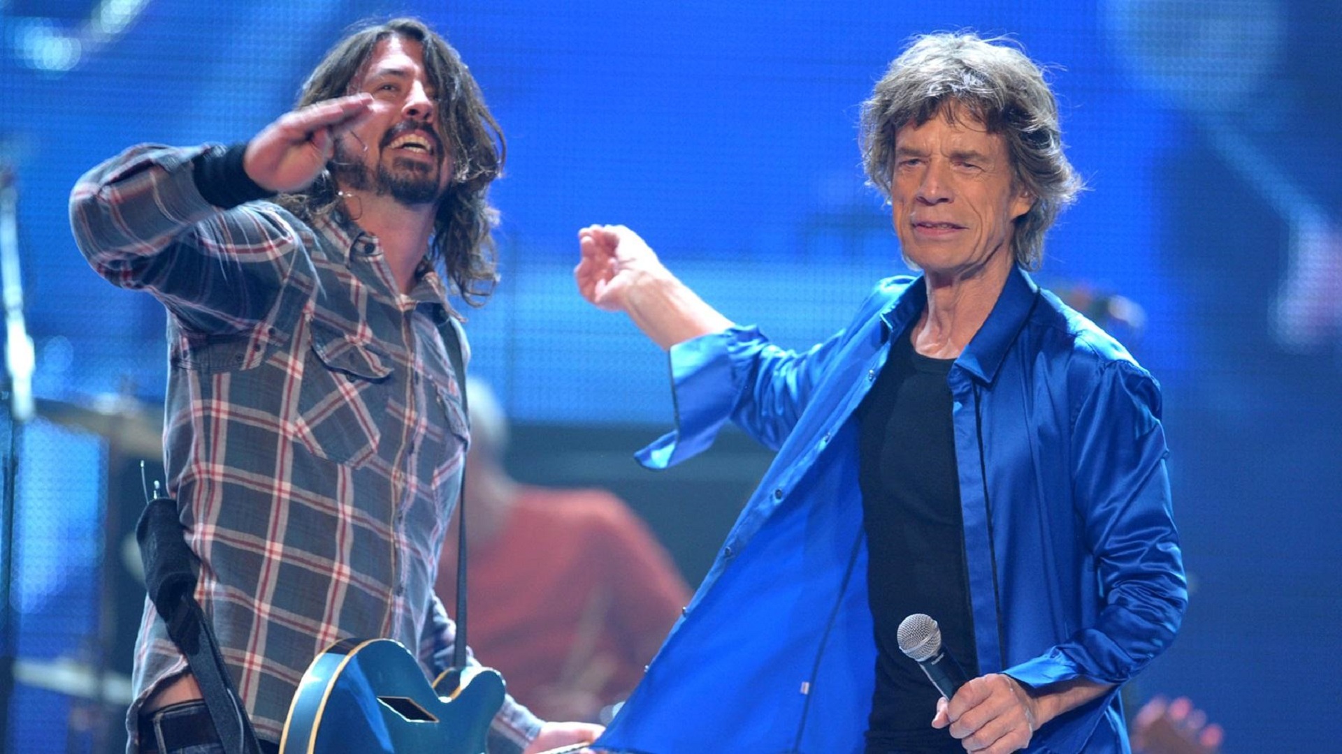 Mick Jagger y Dave Grohl se unen para sorpresiva colaboración Mick Jagger y Dave Grohl se unen para sorpresiva colaboración