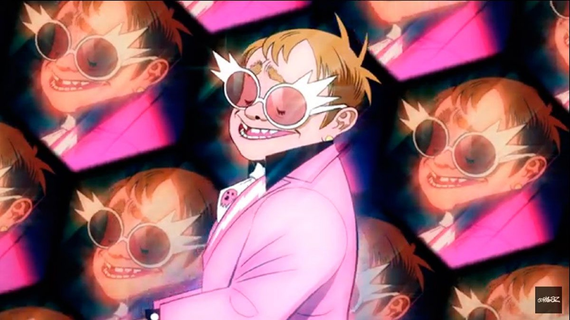 Gorillaz y Elton John estrenan ‘The Pink Phantom‘