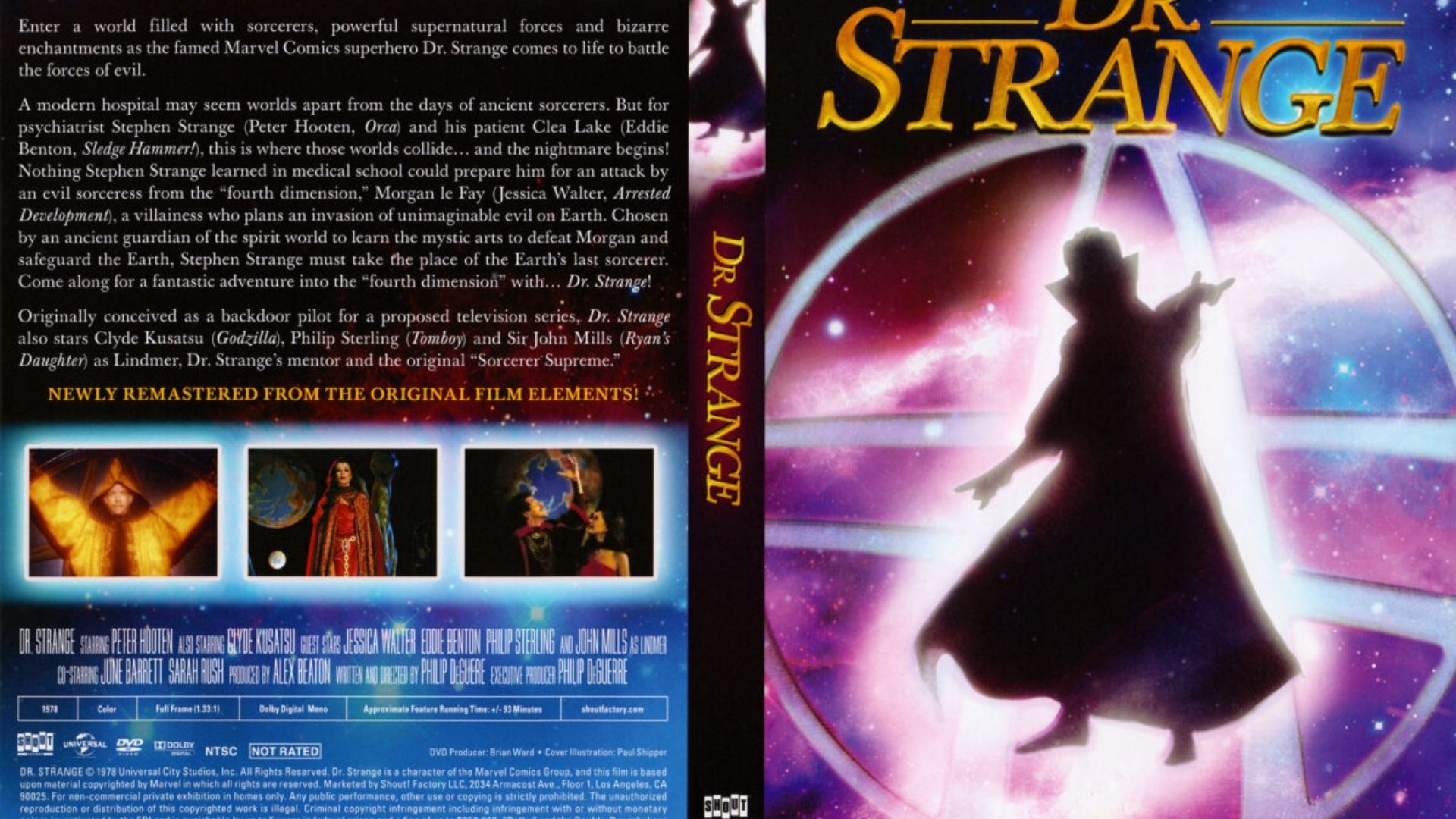 La película Doctor Strange de 1978 se lanzará en Blu-Ray
