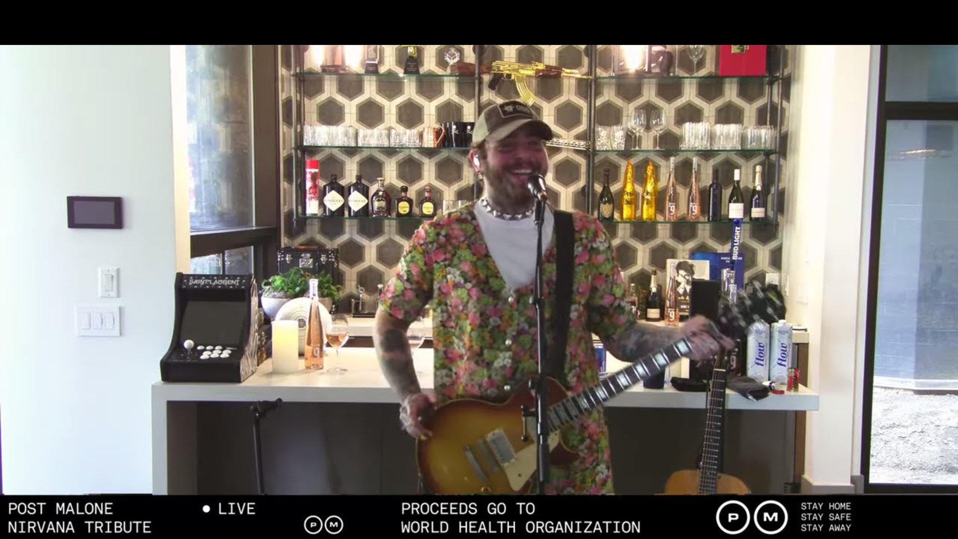 Reviva acá el homenaje de Post Malone y Travis Barker a Nirvana Reviva acá el homenaje de Post Malone y Travis Barker a Nirvana
