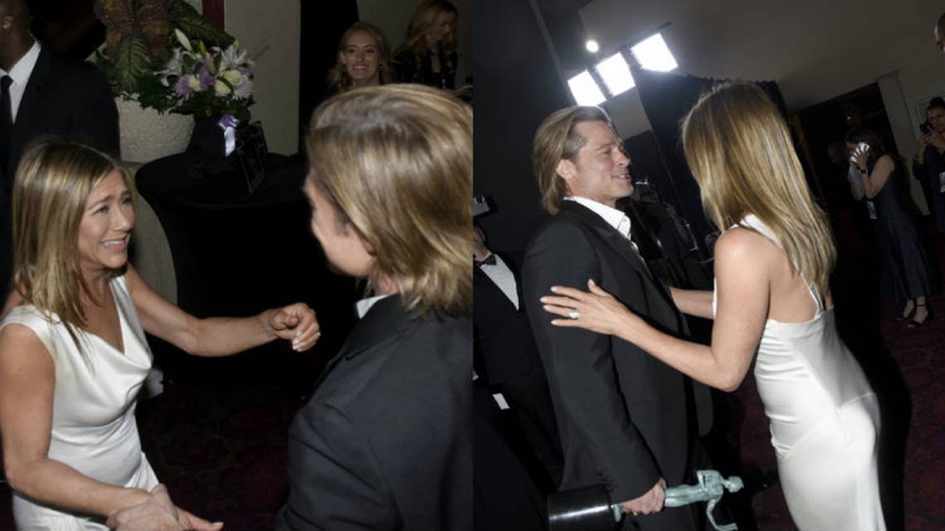 Los memes que dejó el reencuentro de Brad Pitt y Jennifer Aniston