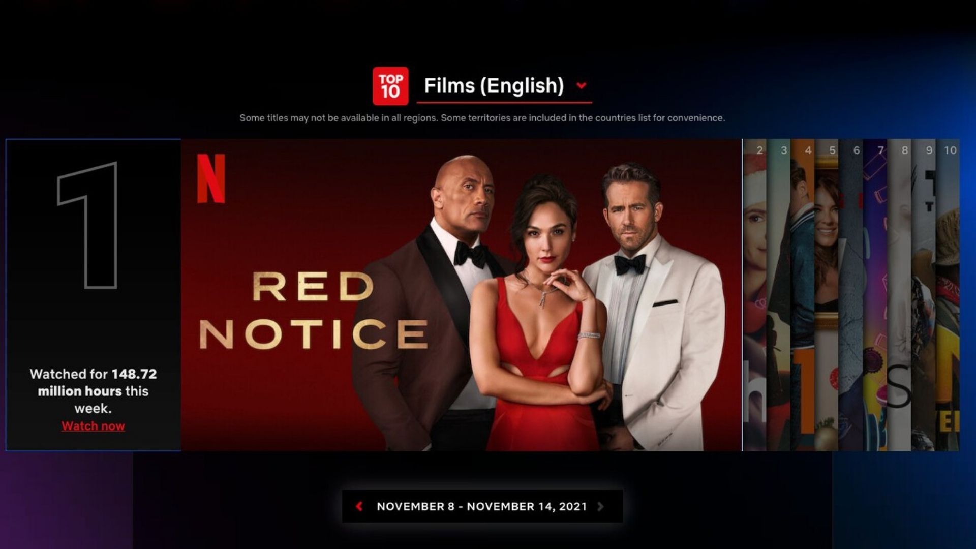 Netflix lanza un nuevo sitio web para informar sobre sus 10 títulos principales Netflix lanza un nuevo sitio web para informar sobre sus 10 títulos principales