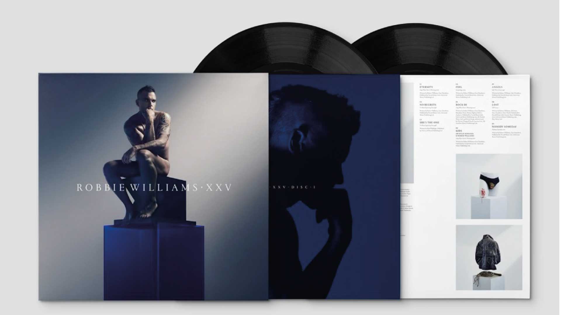 Nuevo álbum de Robbie Williams, suena a viajar en el tiempo hasta 1995.