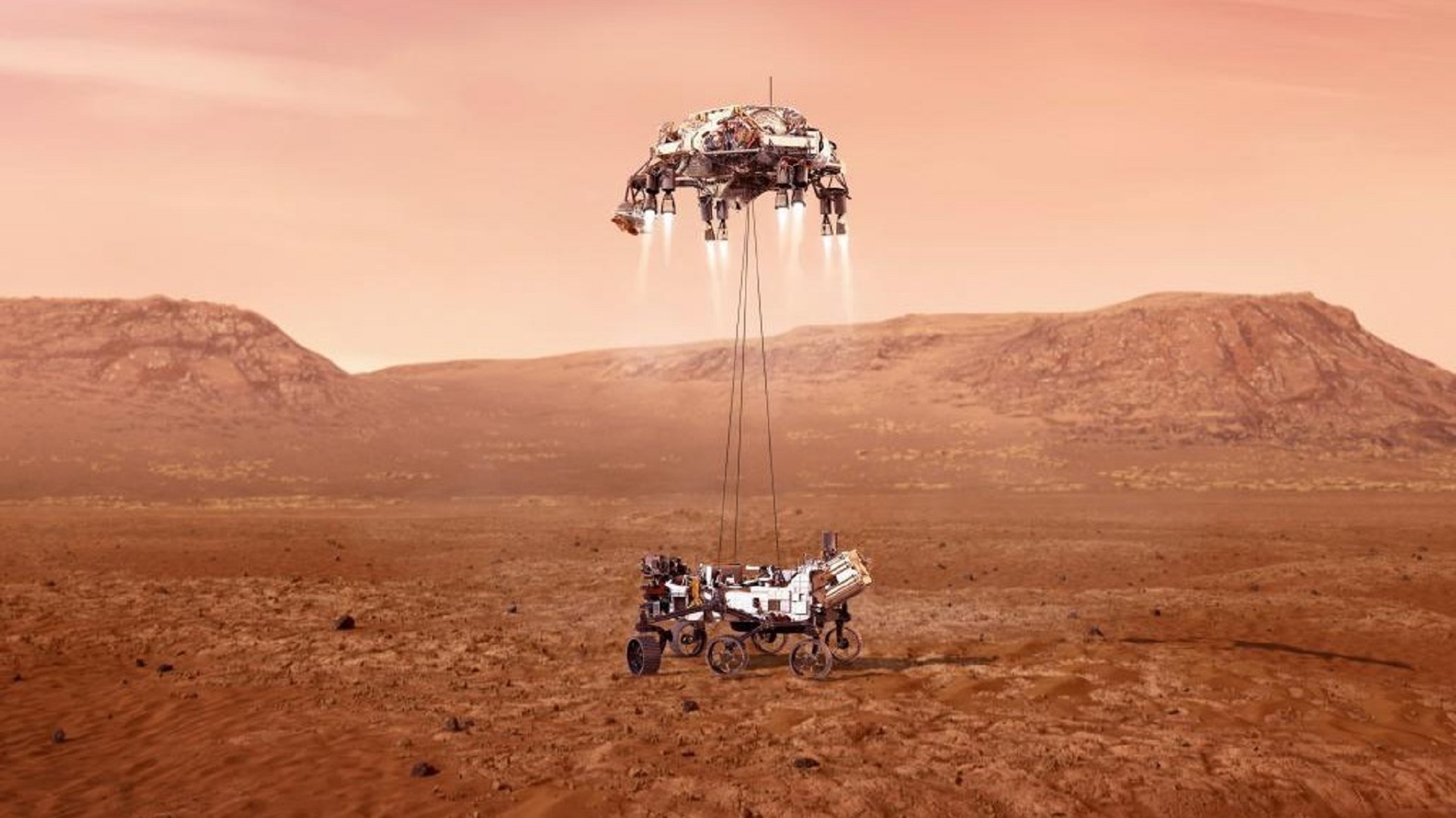 El video del Mars Perseverance rover que circula en redes es falso