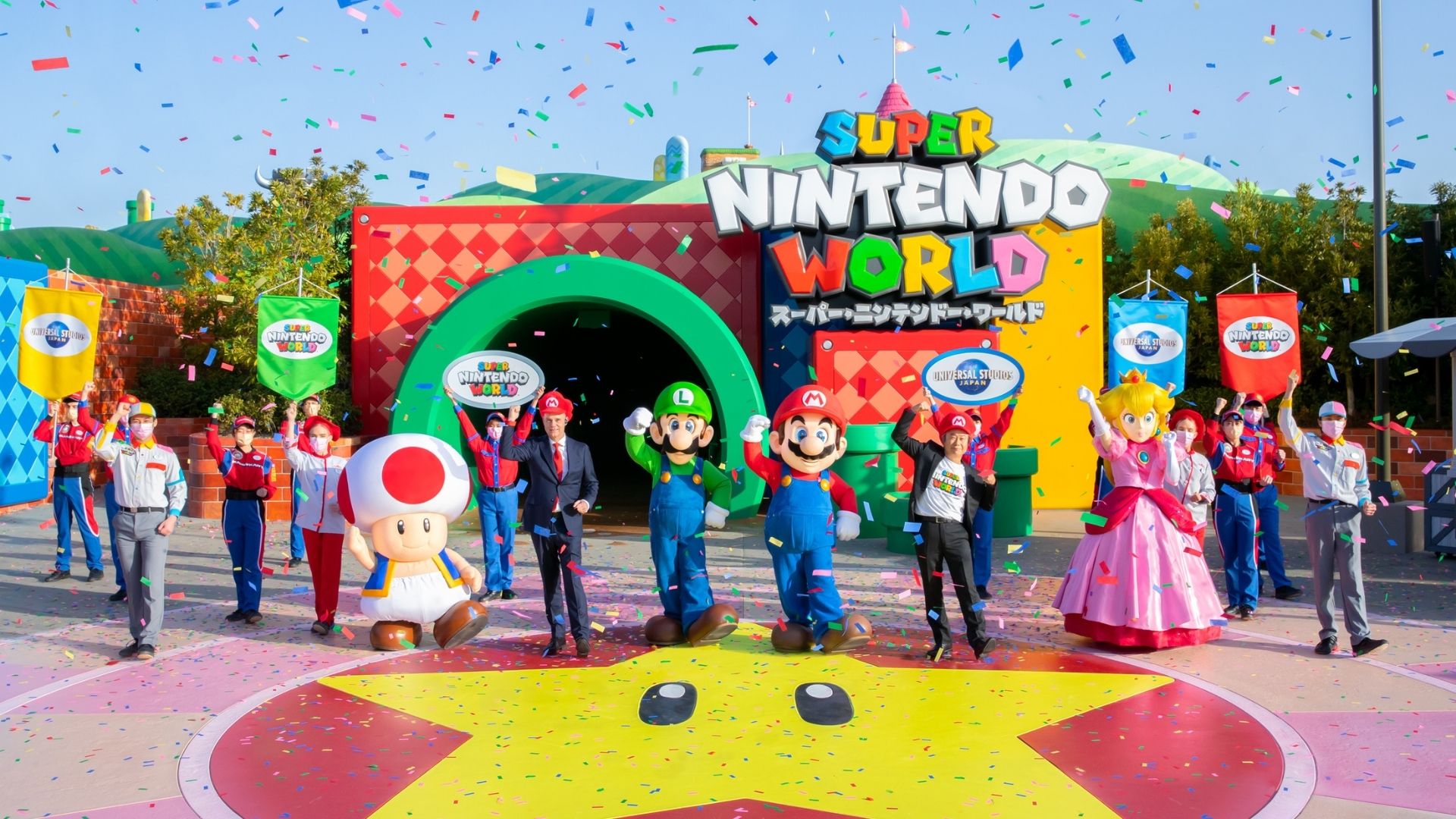 Nuevo parque temático Super Nintendo World abre en Estados Unidos