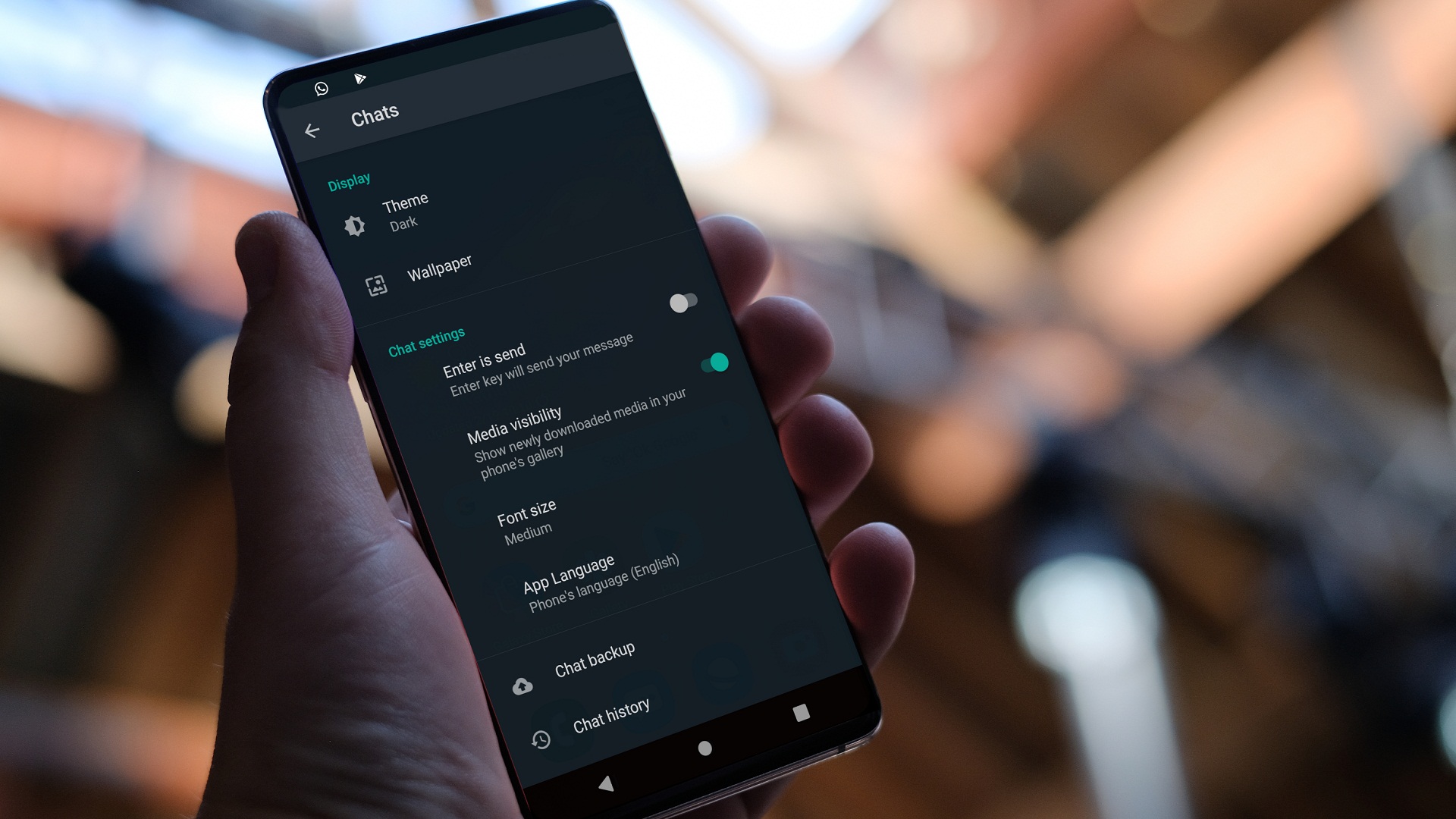 El modo oscuro de WhatsApp ya está disponible en iOS y Android El modo oscuro de WhatsApp ya está disponible en iOS y Android
